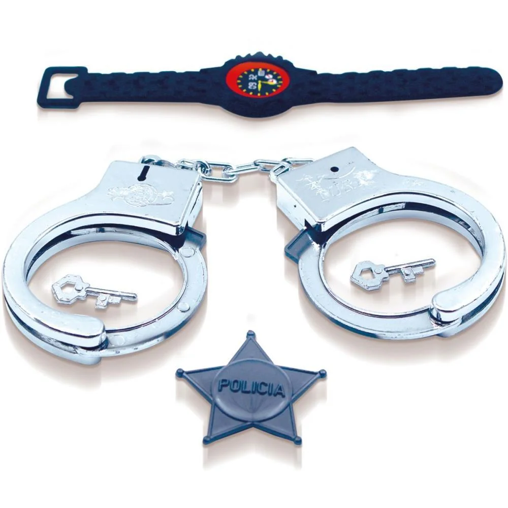 Brincando De Profissoes Super Policial Algema E Pulsei Pica Pau - imagem 3