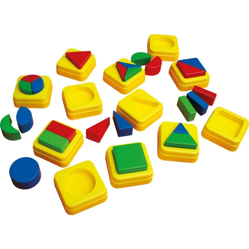 Brinquedo Educativo Multiformas De Encaixe Ggb Plast - imagem 3