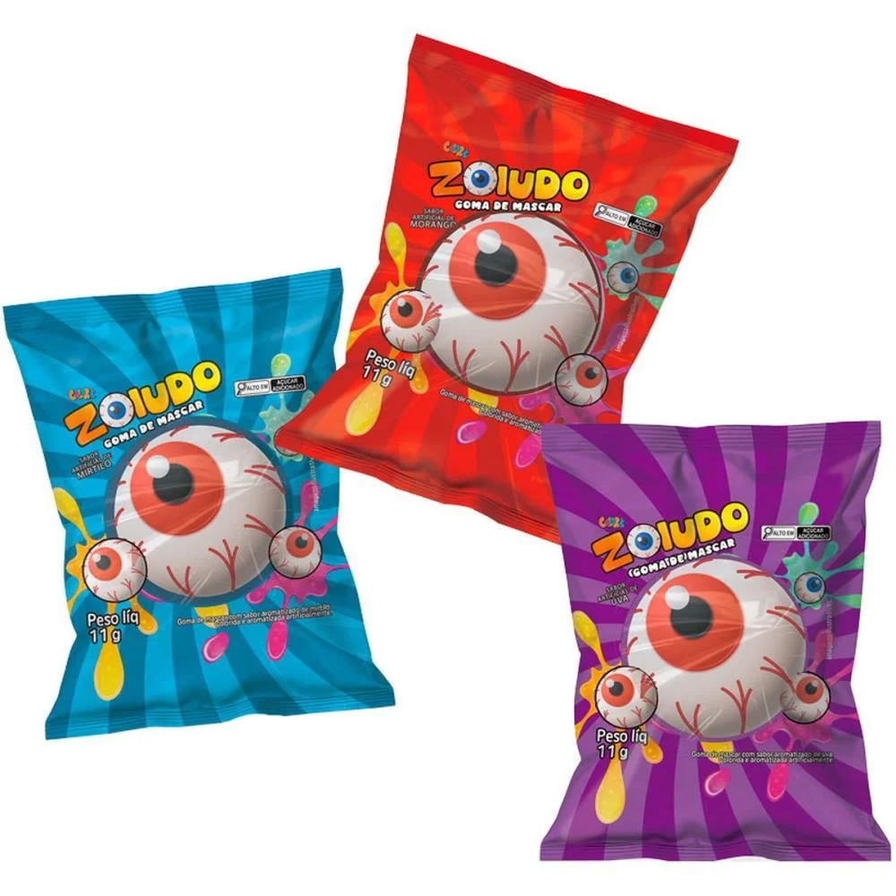 Doce Zoiudo Goma De Mascar (S) Colore C/ 24 Unidades - imagem 3