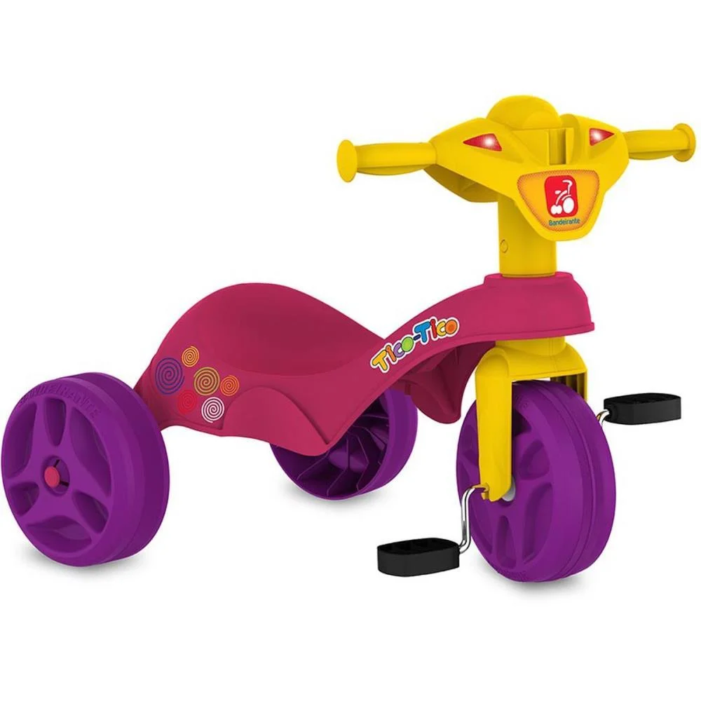 Triciclo Tico Tico Club Rosa Bandeirante - imagem 2