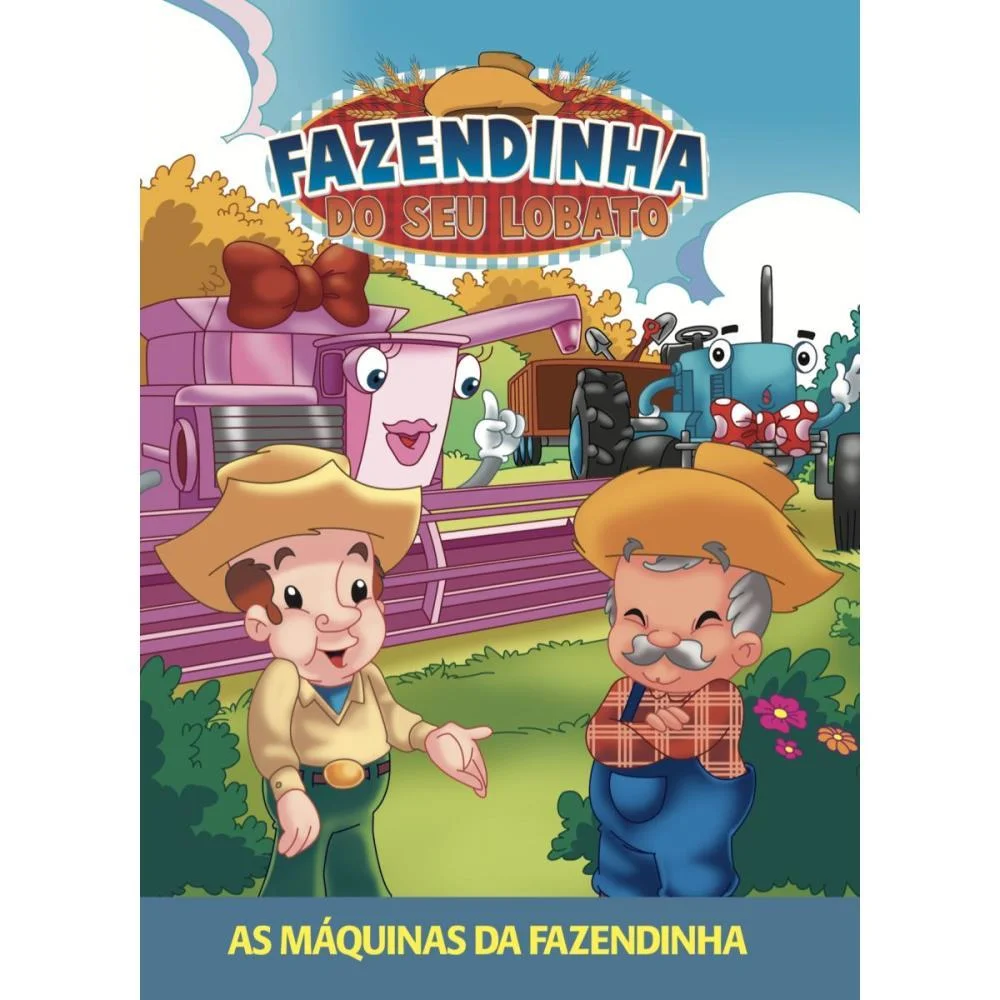 Livro Infantil Ilustrado Fazendinha Seu Lobato Bicho Esperto (Pct.c/08) - imagem 6