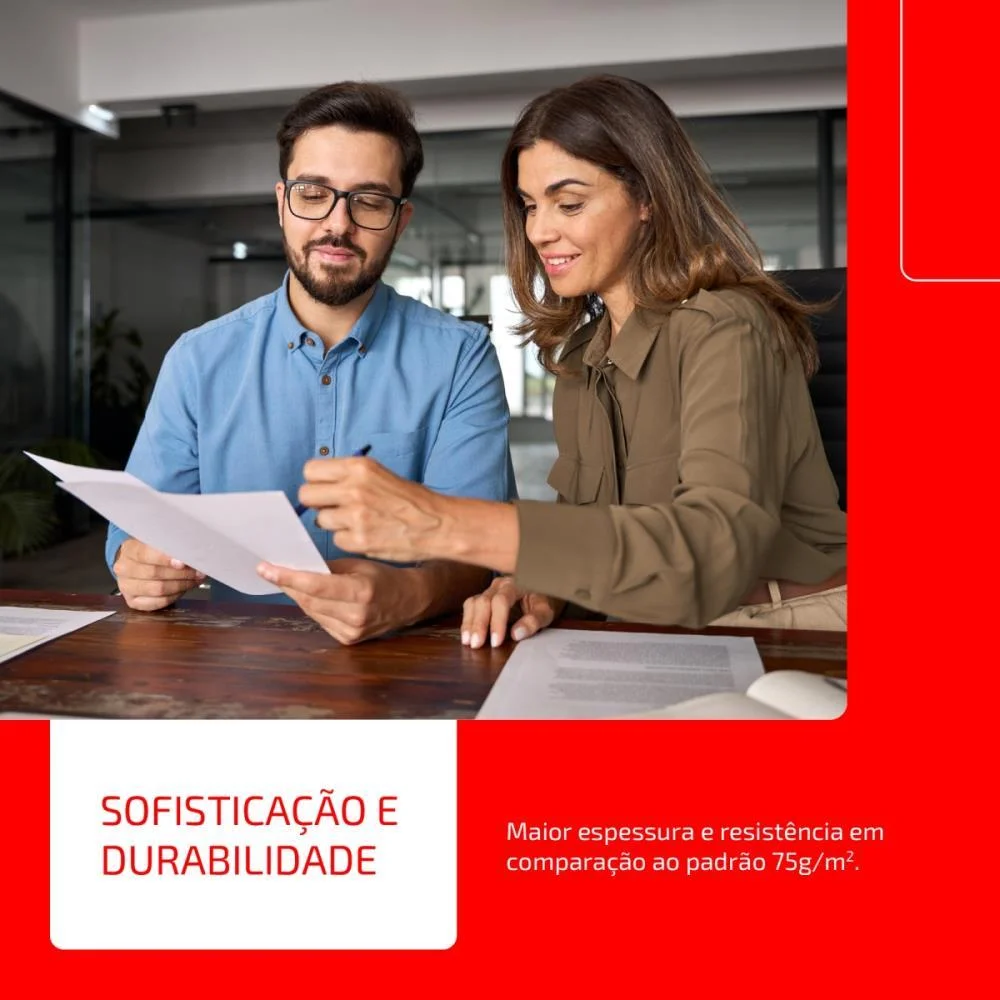 Papel Sulfite A4 Chamex Super 90G 5 Pctx500 Fls Chamex (Cx.c/05) - imagem 6