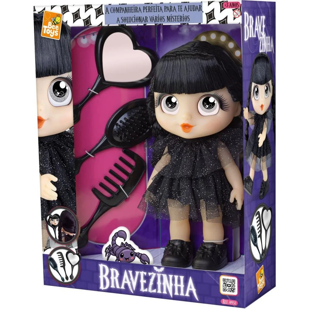 Boneca Bravezinha C/Acessorios Bee Toys - imagem 7