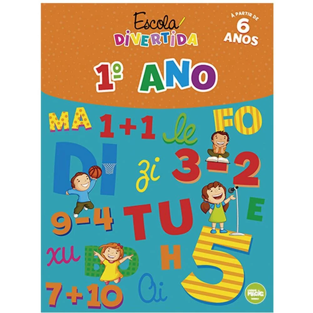 Livro Cartilha 1º Ano Port/Mat/Cien 48P 28X21 Magic Kids - imagem 3