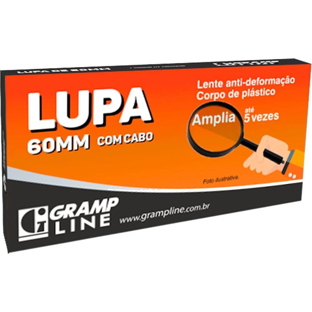 Lupa Amplificadora 60Mm. Gramp Line - imagem 4