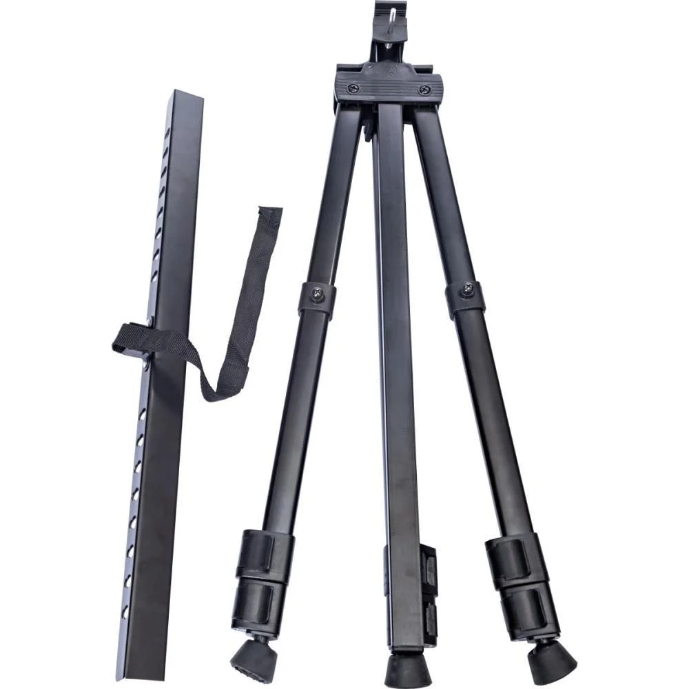 Porta Quadros Tripe Tubo Metal Preto Stalo - imagem 4