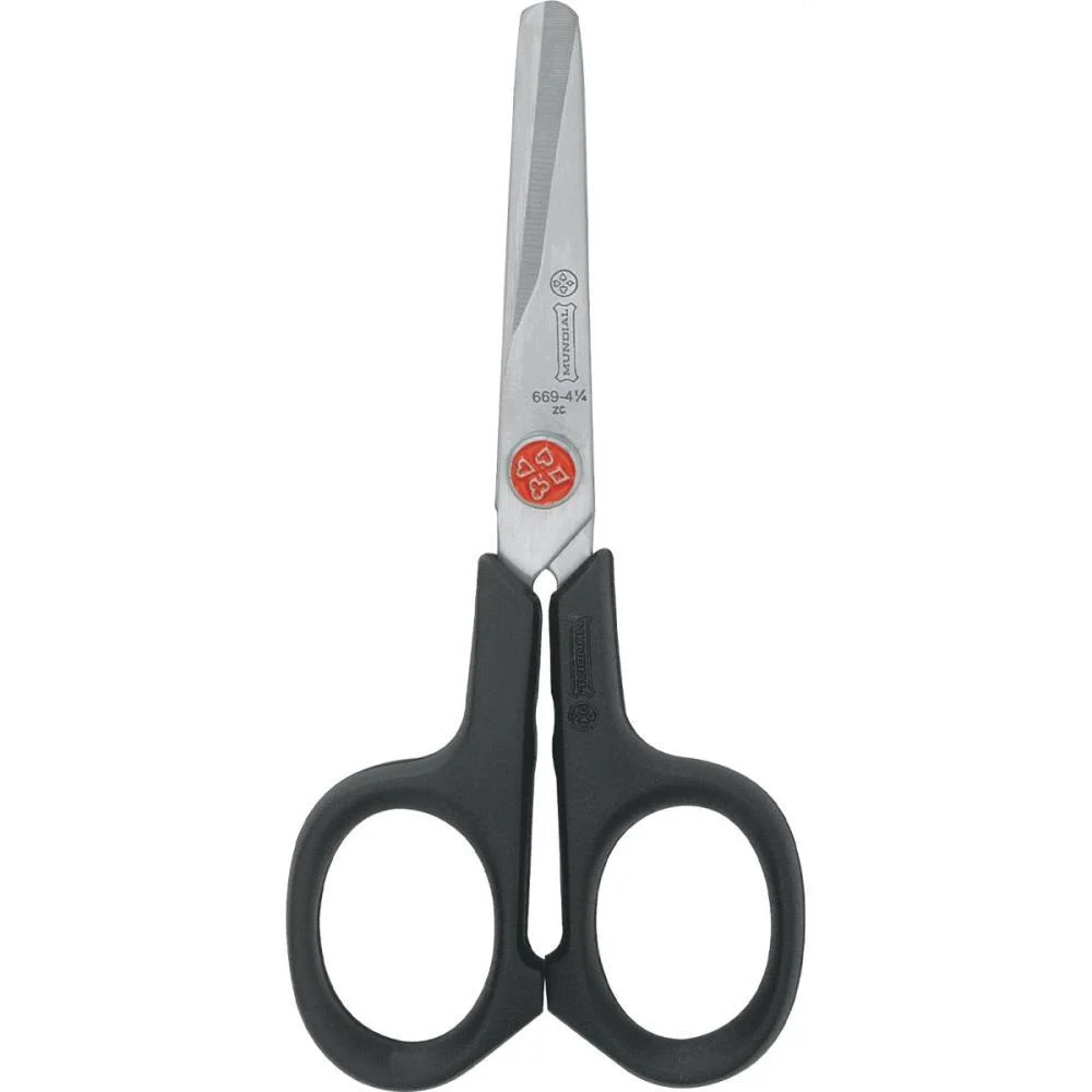 Tesoura Escolar P/Canhoto Ponto Vermelho 11Cm Mundial - imagem 2