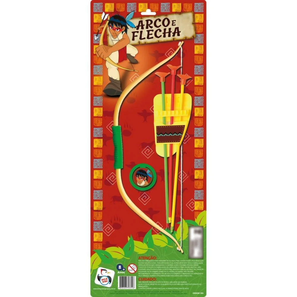 Lancador Arco E Flecha Pica Pau - imagem 3