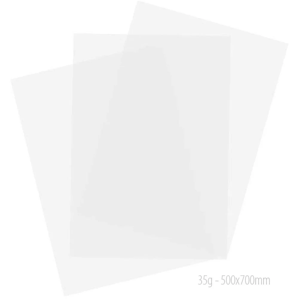 Papel Manteiga 35G. 500X700Mm. Usa Folien C/ 100 Unidades - imagem 3