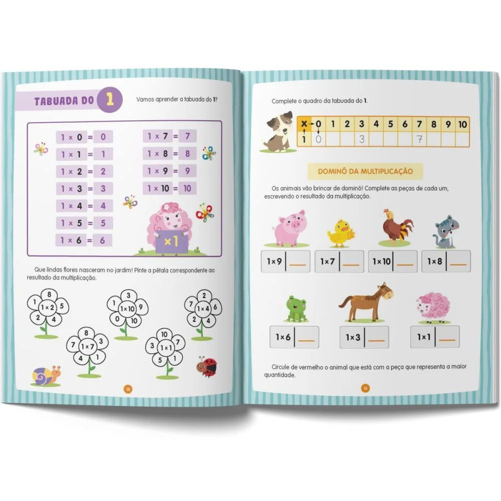 Livro Caligrafia Divertida 48Pgs 28X21Cm Magic Kids - imagem 3