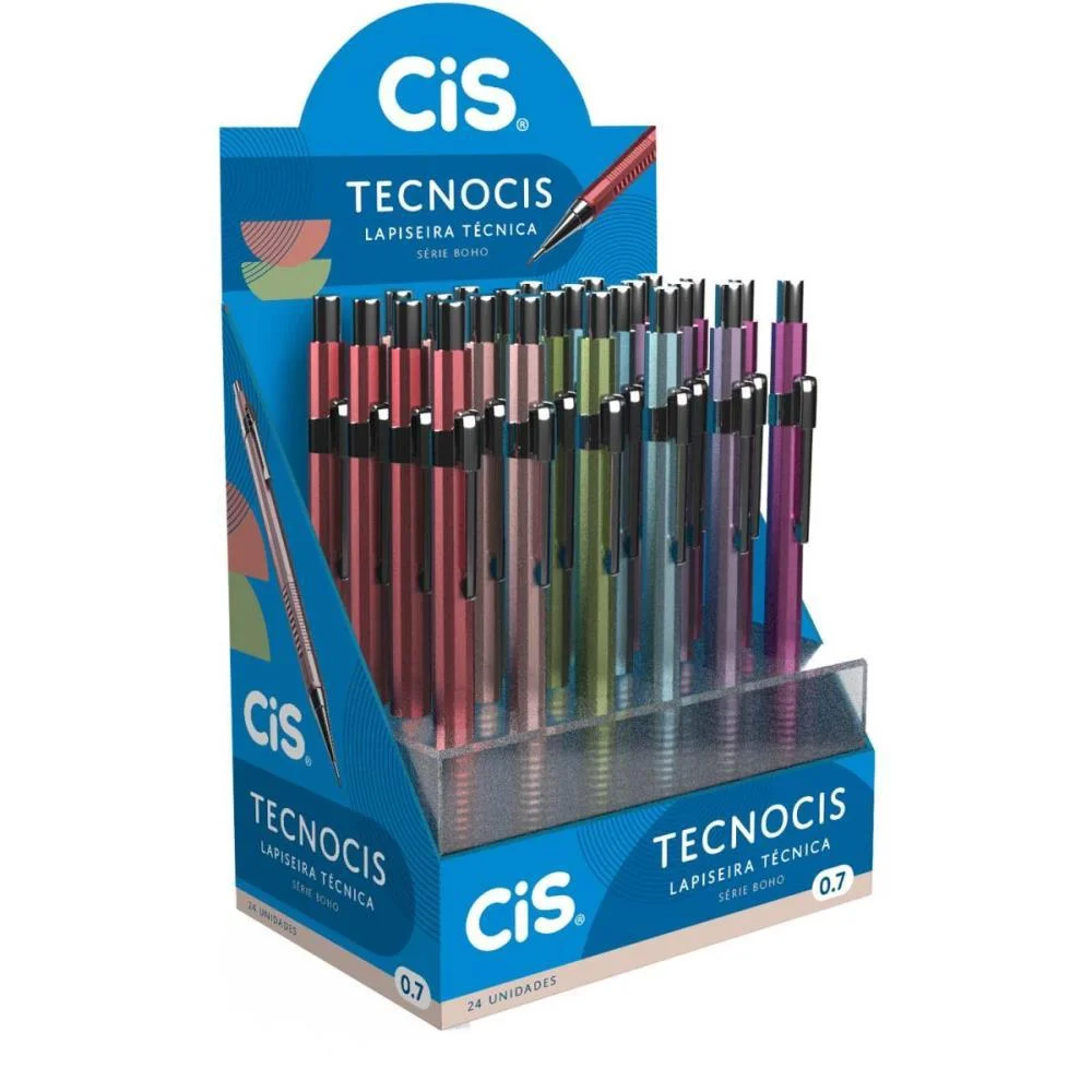 Lapiseira 0.7Mm Tecno Cis Boho (S) Sertic C/ 24 Unidades - imagem 2