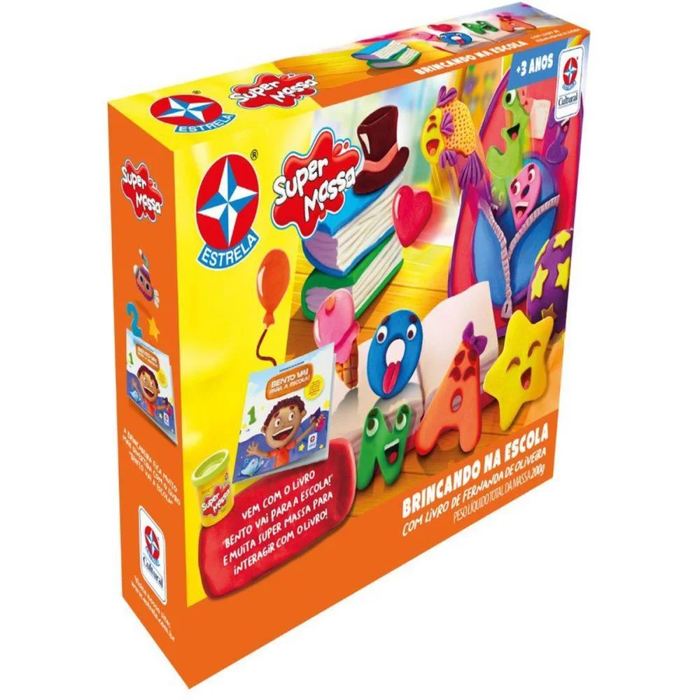 Livro Brinquedo Ilustrado Super Massa Brinc.na Escola C/ Estrela - imagem 4