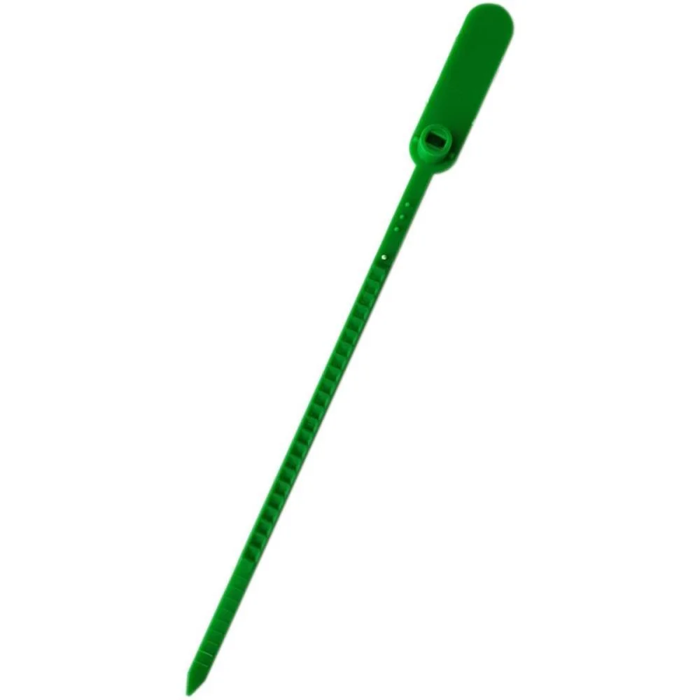 Lacre Para Malote Verde Escada Pp 16Cm. Tykheplas C/ 100 Unidades - imagem 2