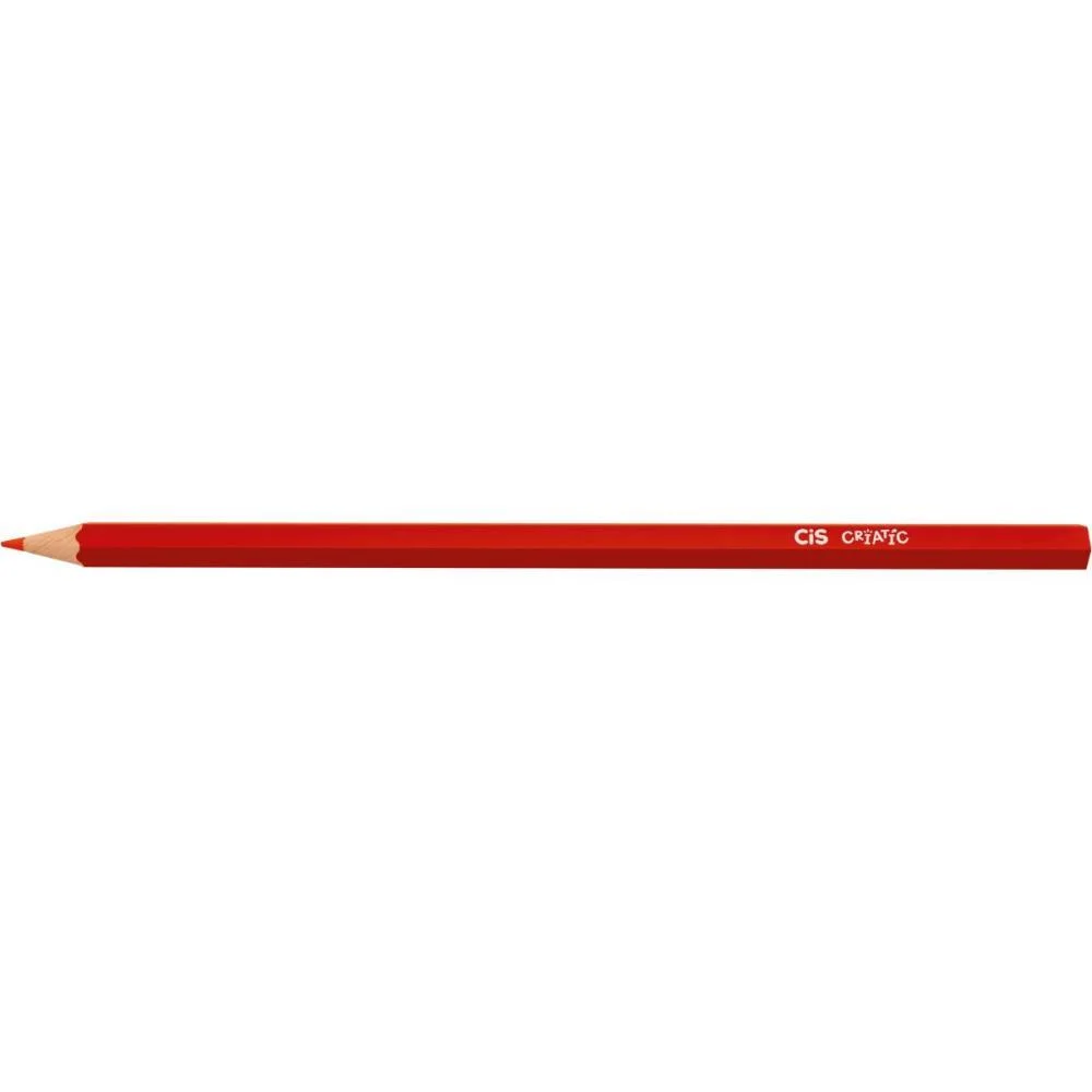 Lapis De Cor Sextavado Cis Criatic 12 Cores Sertic (Pct.c/12) - imagem 4