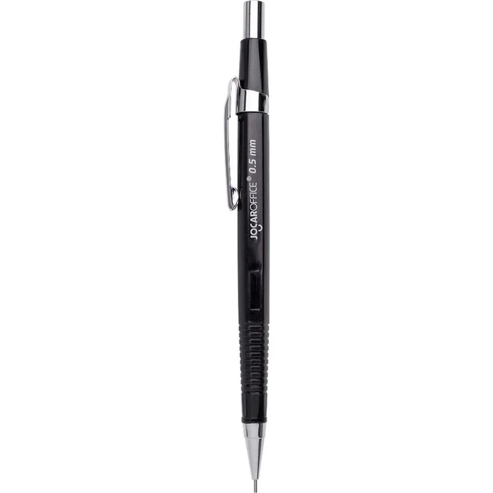 Lapiseira 0.5Mm Jocar Tecnica Hexagonal Preta Leonora (Cx.c/12) - imagem 2