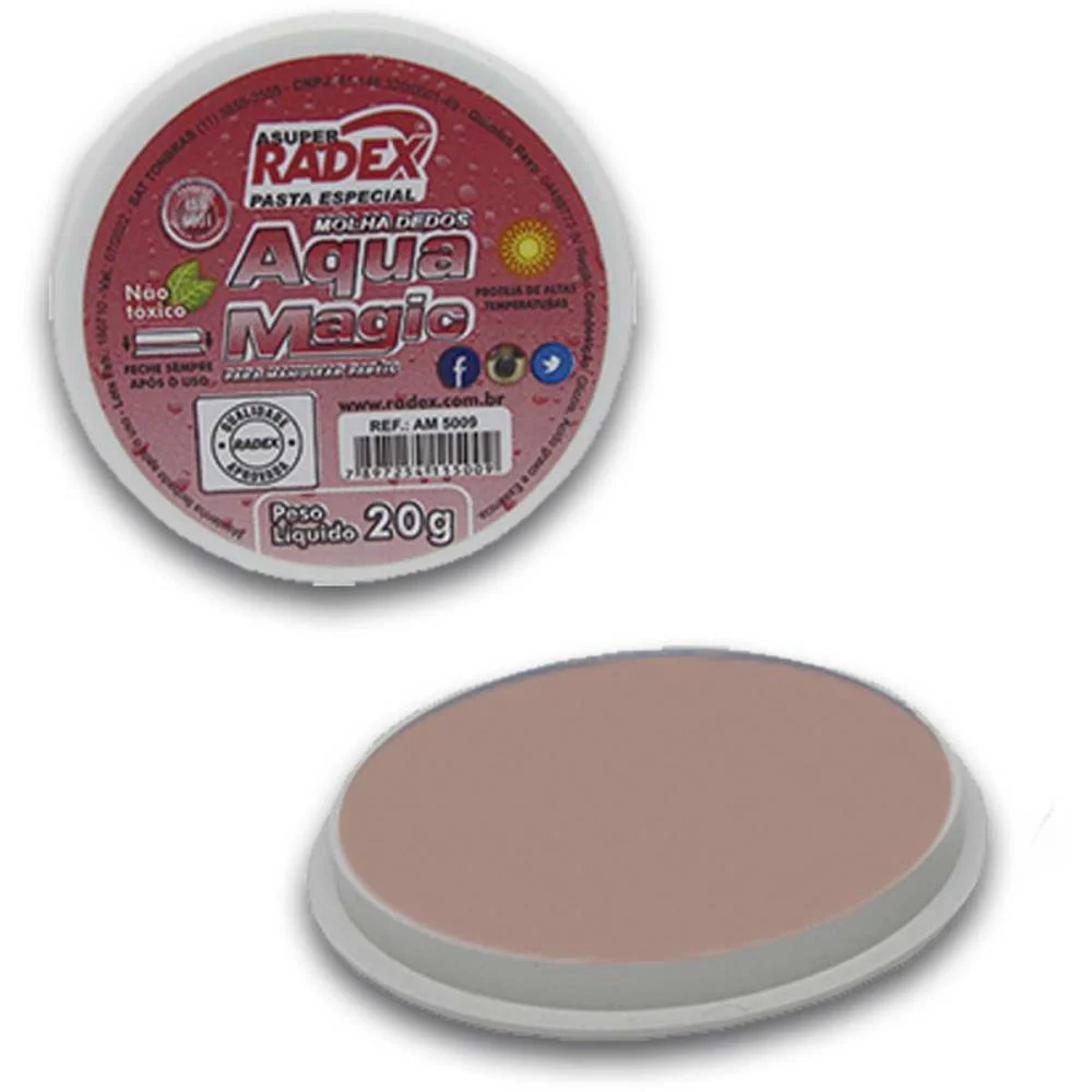 Umedecedor De Dedo Asuper Aqua Magic 20G. Radex (Cx.c/12) - imagem 3