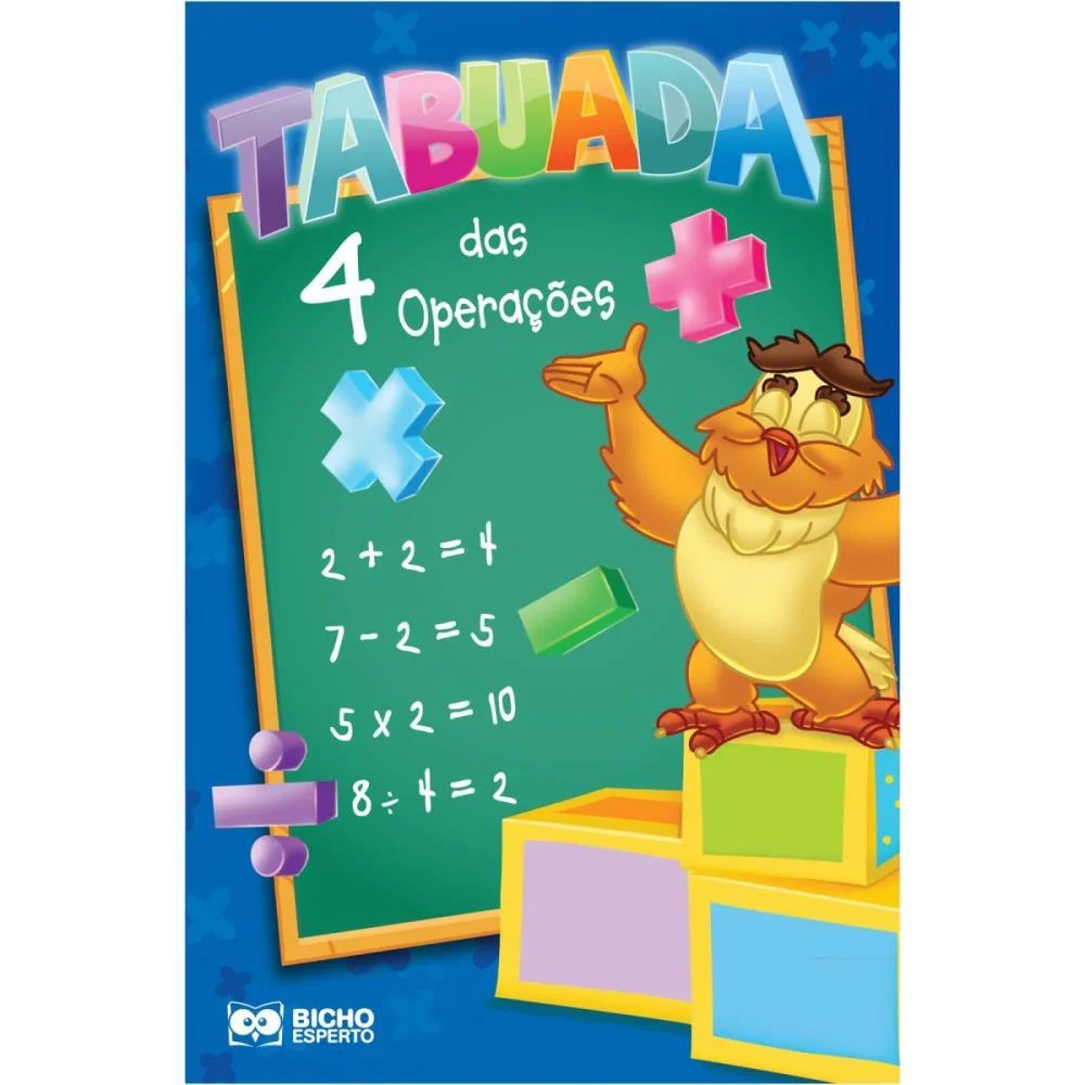 Livro Pedagogico Tabuada Economica 8 Titulos Bicho Esperto (Pct.c/08) - imagem 3