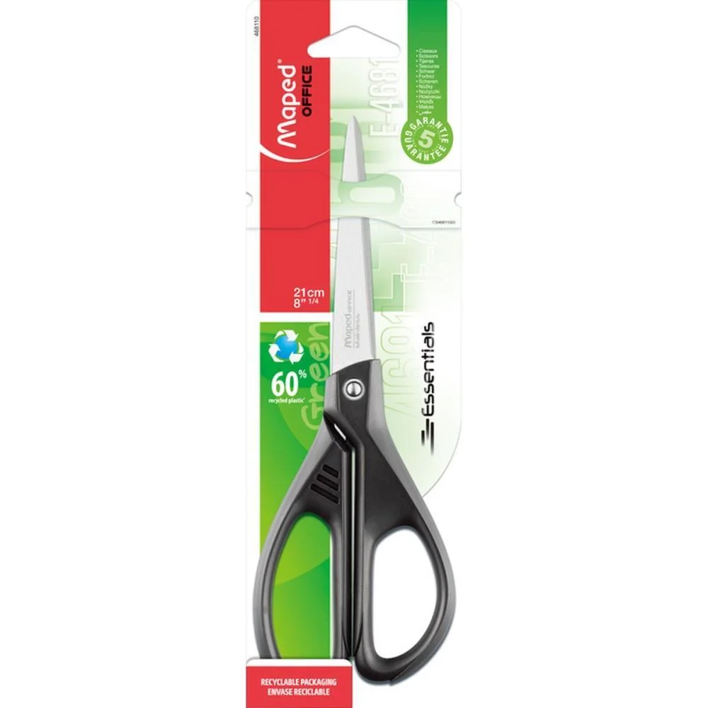 Tesoura Multiuso Essentials Green 21Cm Maped - imagem 3
