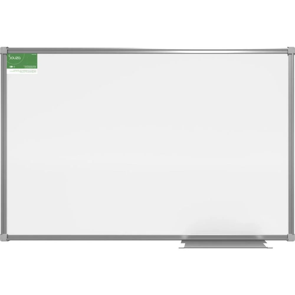 Quadro Branco Moldura Aluminio 120X090Cm Standard Souza - imagem 2