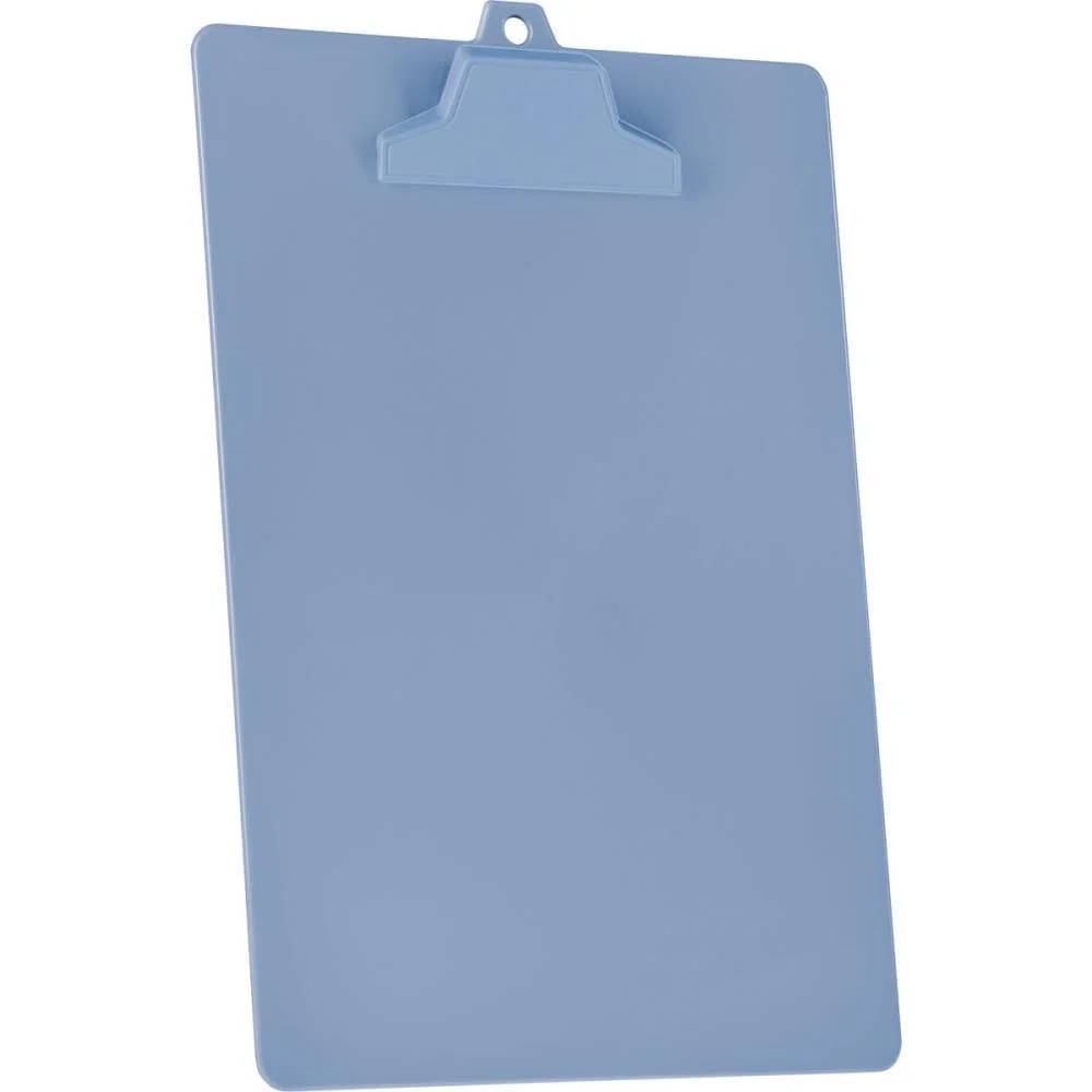 Prancheta Plastica Of/A4 C/Prend. Plast. Azul Acrimet (Cx.c/02) - imagem 2
