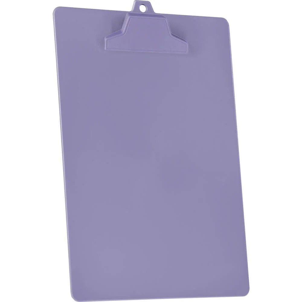 Prancheta Plastica Of/A4 C/Prend. Plast. Lilas Acrimet (Cx.c/02) - imagem 2