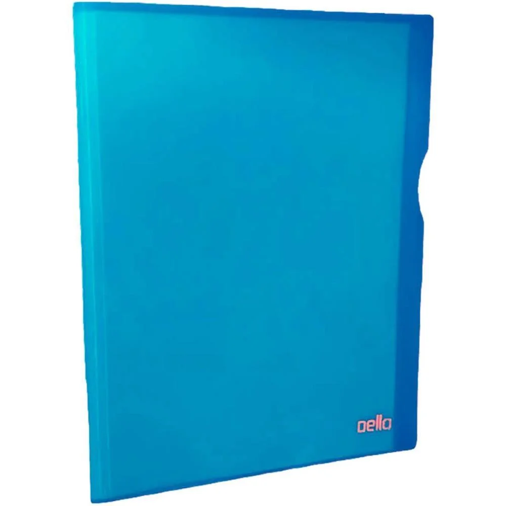 Pasta Catalogo A4 30 Envelopes Azul Dello - imagem 3