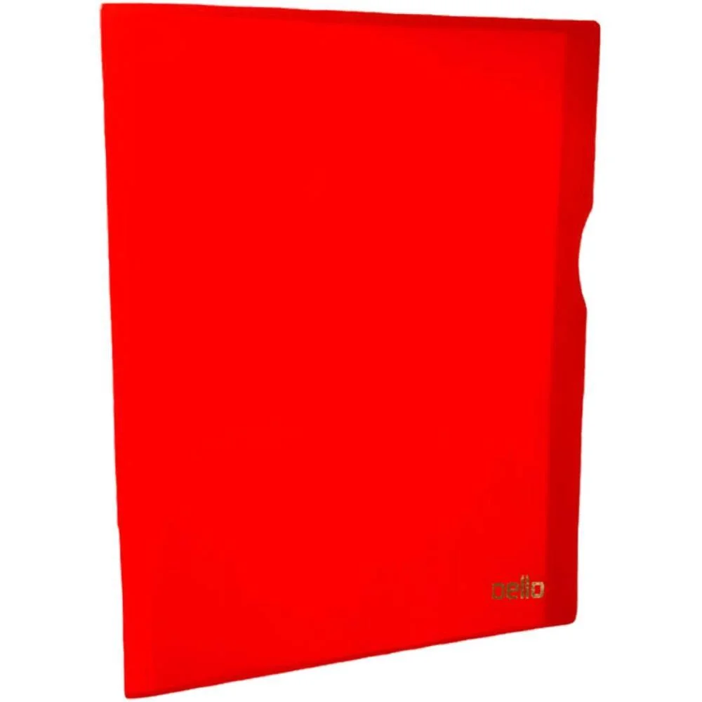 Pasta Catalogo A4 30 Envelopes Vermelha Dello - imagem 3