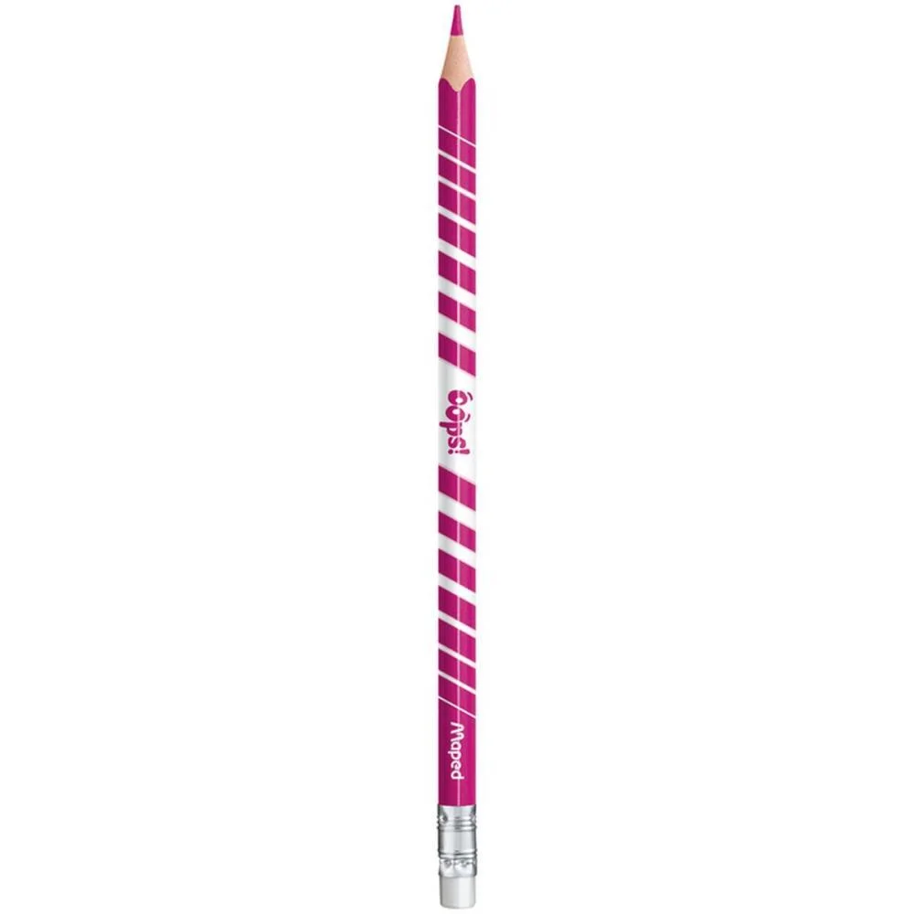Lapis De Cor Triangular Color Peps Apagavel 12Cores Maped (Estojo) - imagem 6