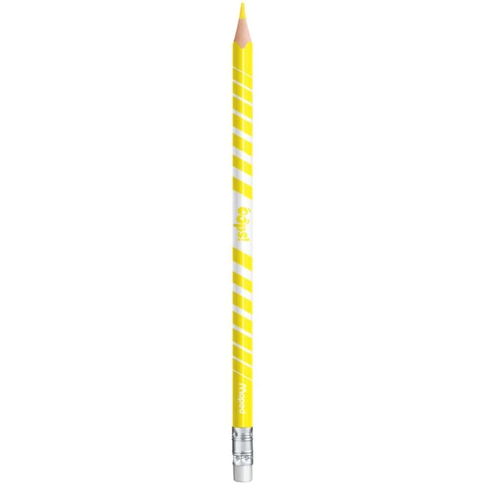 Lapis De Cor Triangular Color Peps Apagavel 12Cores Maped (Estojo) - imagem 9