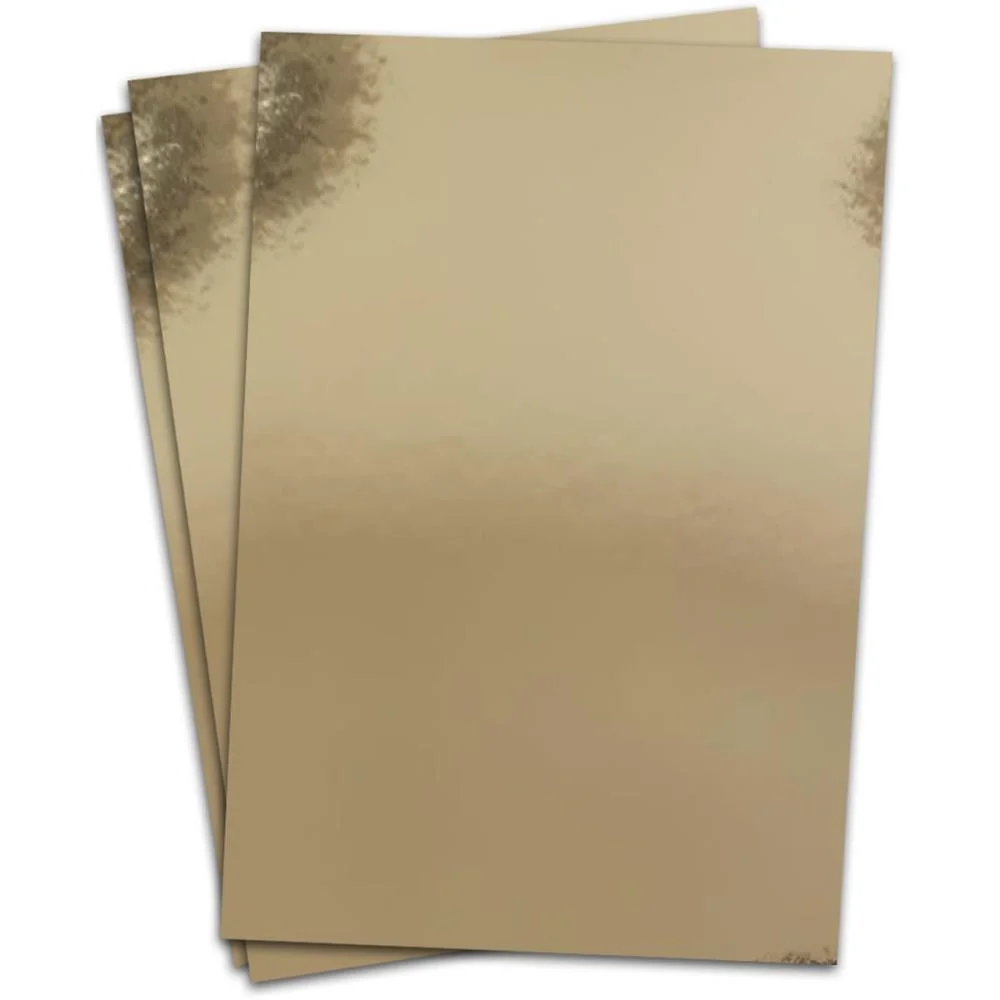 Papel Laminado Lamicote A4 250G Ouro Off Paper (Pct.c/10) - imagem 4