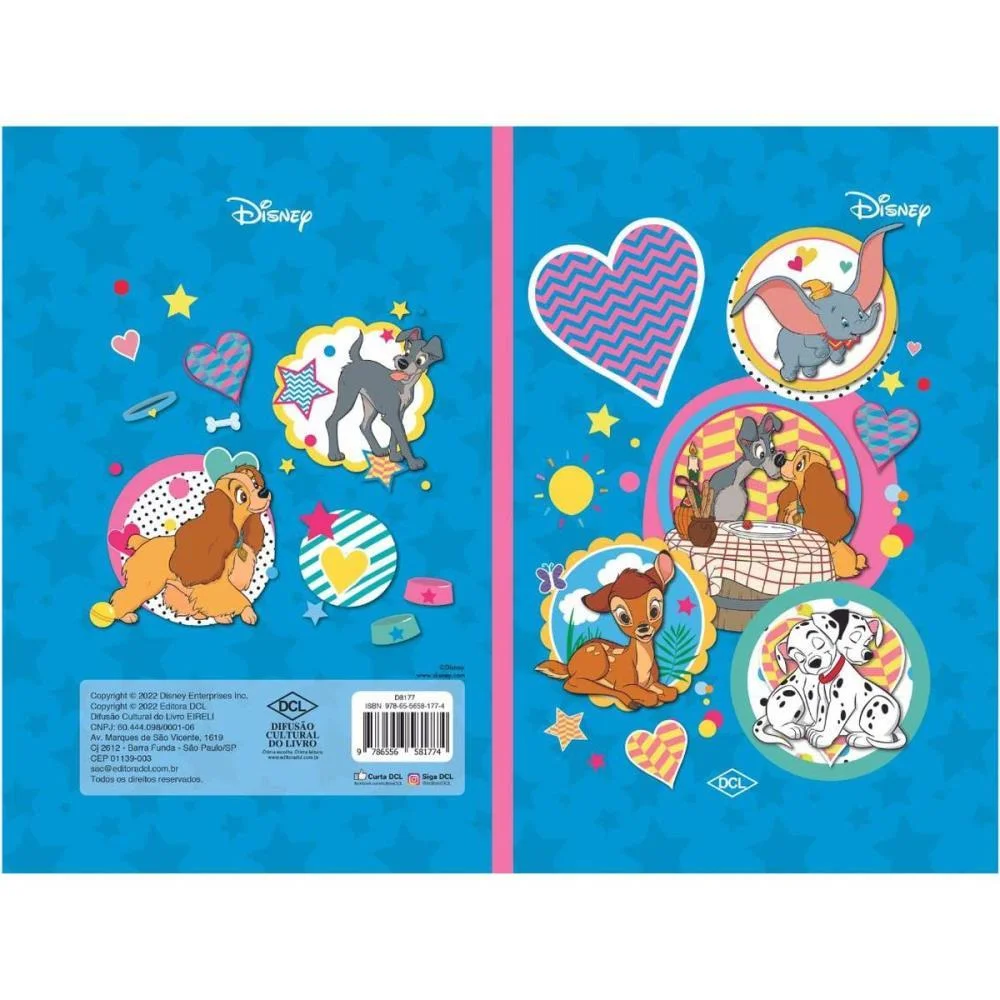 Livro Infantil Colorir Disney Livro Das Emocoes Dcl - imagem 4