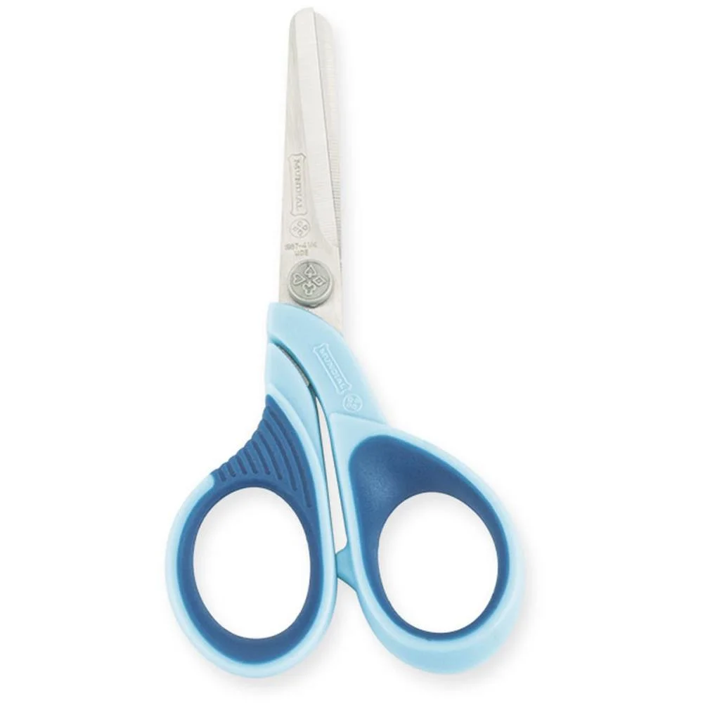 Tesoura Escolar Azul 11Cm Mundial - imagem 2