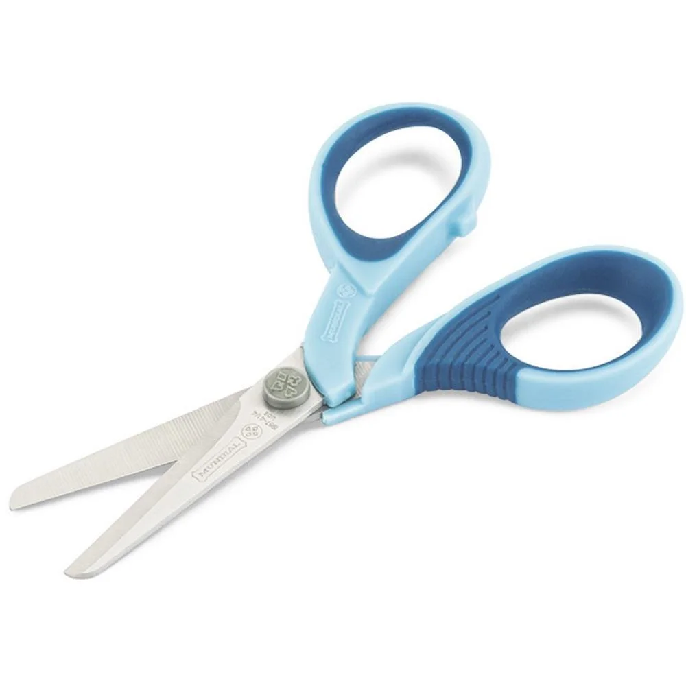Tesoura Escolar Azul 11Cm Mundial - imagem 4