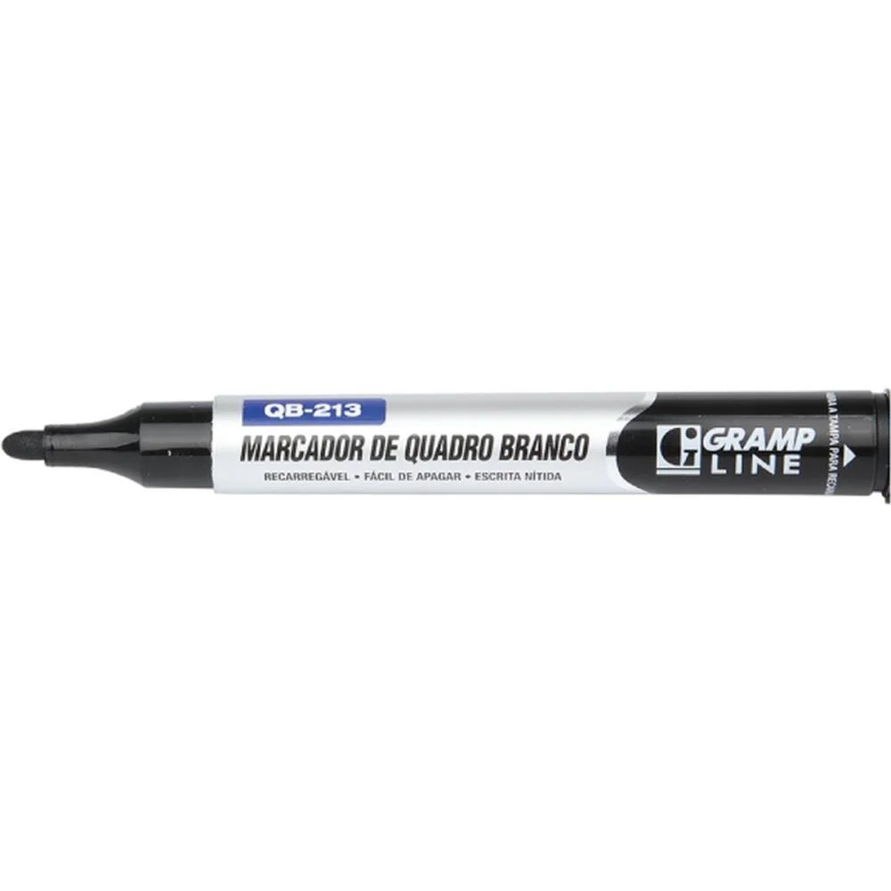Pincel Quadro Branco Qb213 Recarregavel C/03 Cores Gramp Line (Bl.c/03) - imagem 7