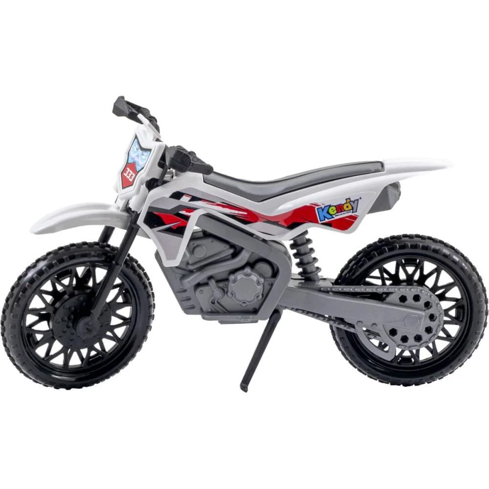 Moto Raid Cross 21,2X6,5X12,3Cm (S) Kendy Brinquedos - imagem 5