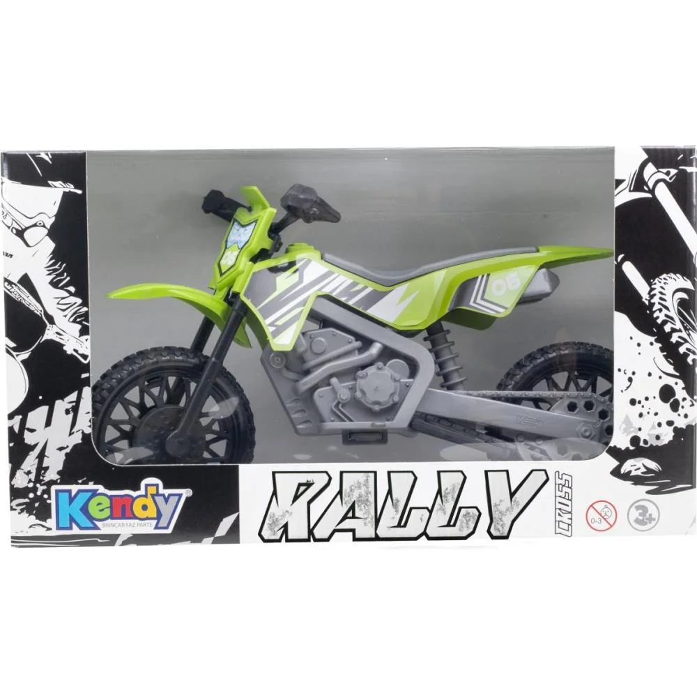Moto Rally Cross 33X10X19Cm (S) Kendy Brinquedos - imagem 11
