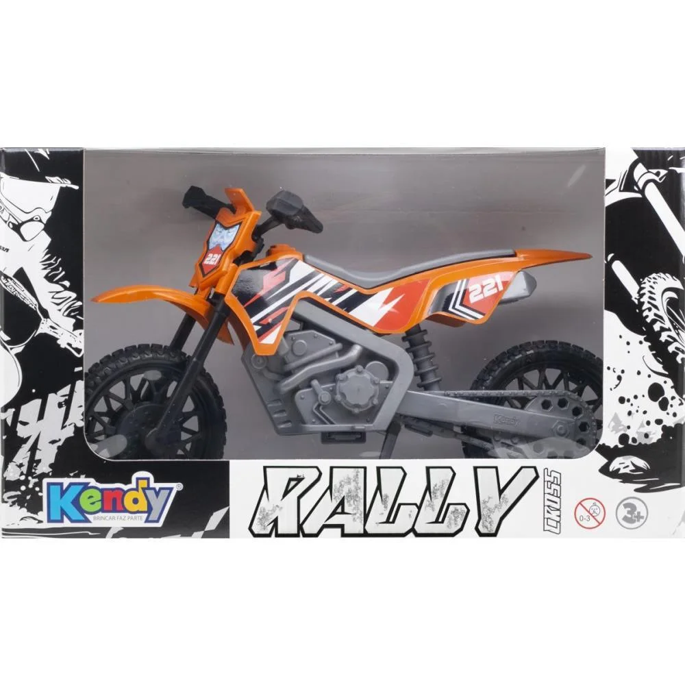 Moto Rally Cross 33X10X19Cm (S) Kendy Brinquedos - imagem 8