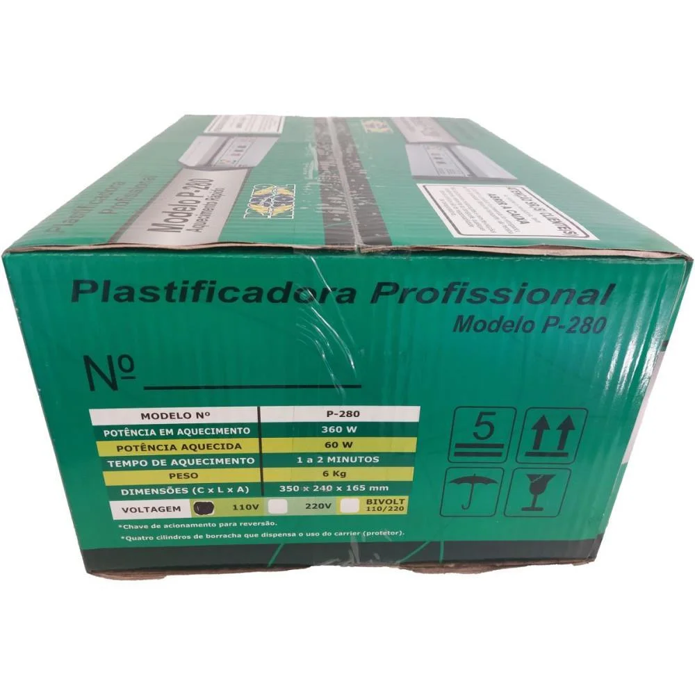 Maquina Plastificadora Oficio P-280 110V Mr Maquinas - imagem 10