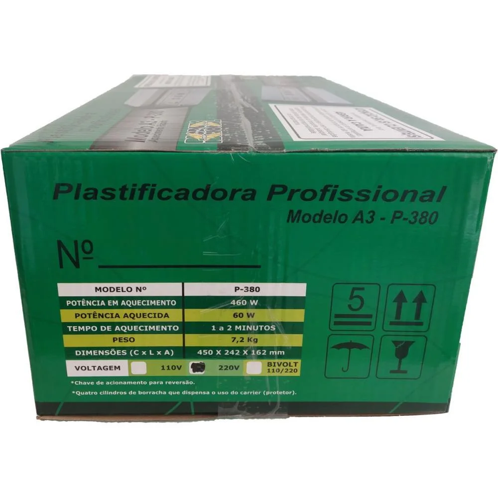 Maquina Plastificadora A3 P-380 220V Mr Maquinas - imagem 10