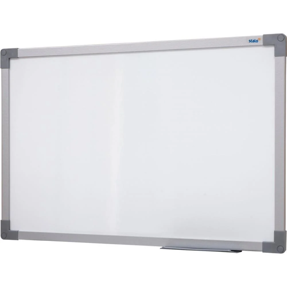Quadro Branco Moldura Aluminio 080X060Cm. Uv Soft Stalo (Pct.c/02) - imagem 2