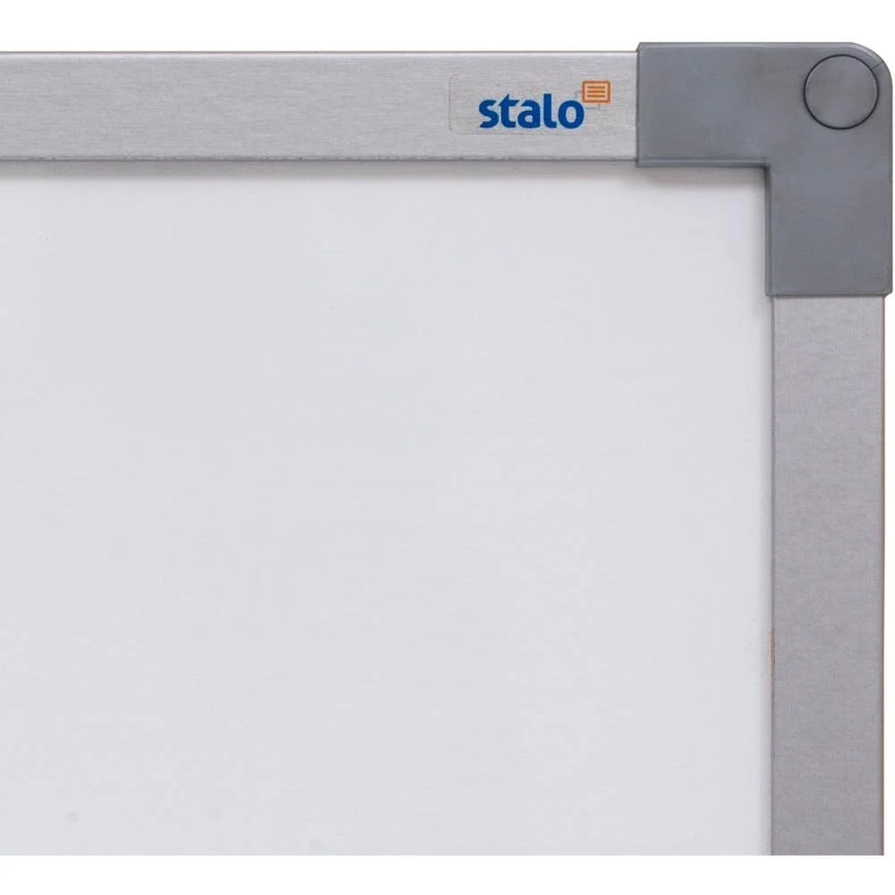 Quadro Branco Moldura Aluminio 080X060Cm. Uv Soft Stalo (Pct.c/02) - imagem 4