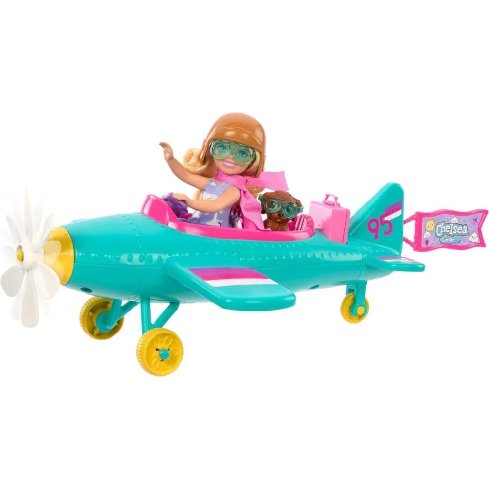 Barbie Family Chelsea Cj. Piloto De Avião Mattel - imagem 3