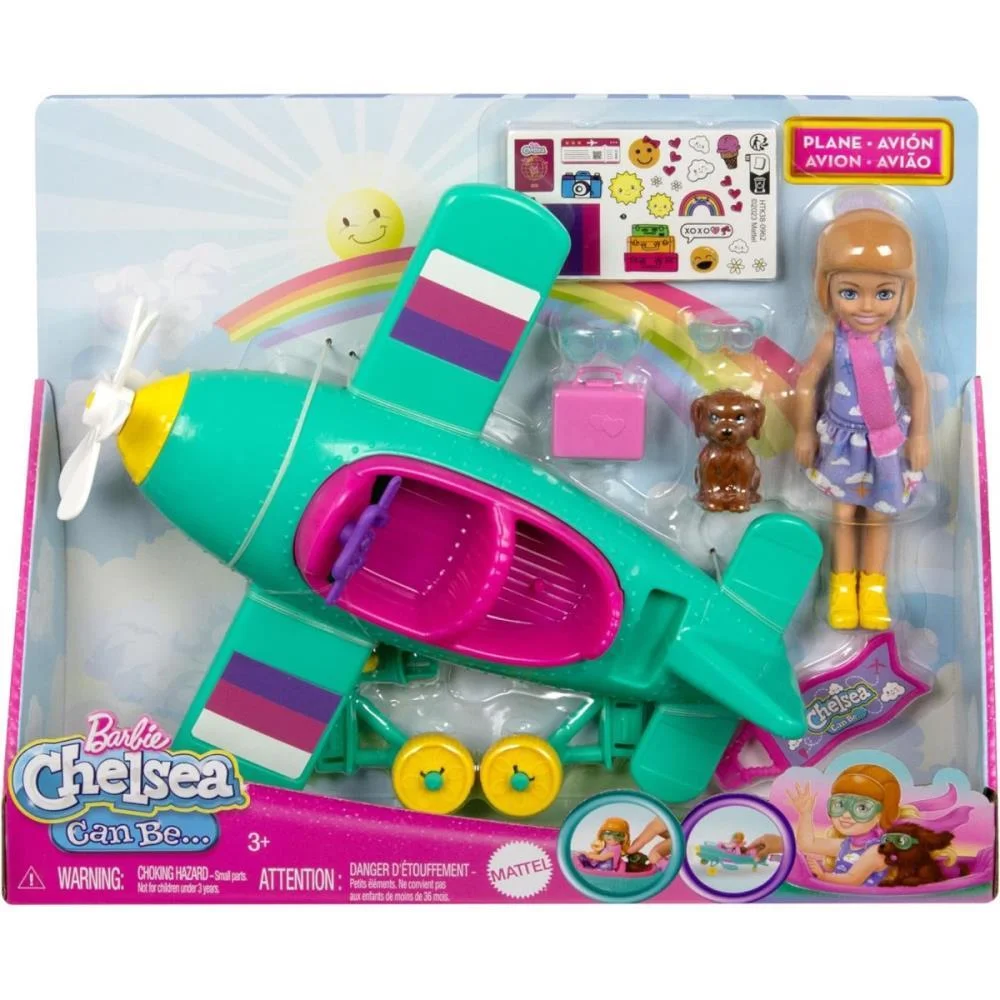 Barbie Family Chelsea Cj. Piloto De Avião Mattel - imagem 8