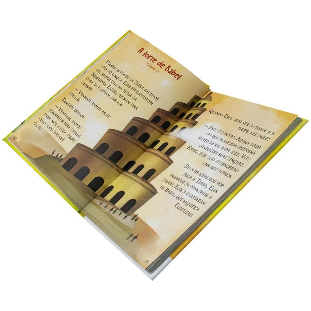 Livro Infantil Ilustrado Biblia Infantil Letras Gr 112P Todolivro - imagem 6
