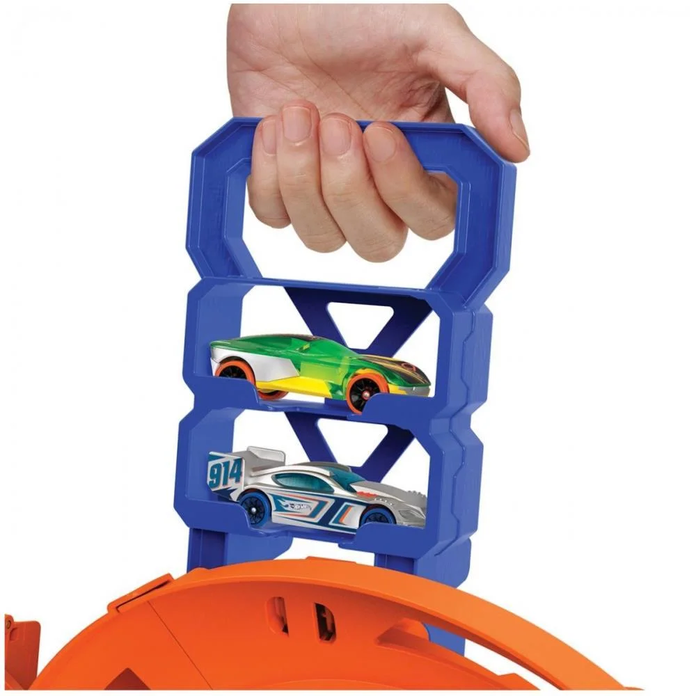 Hot Wheels Pista Action Circuito Giro Veloz Mattel - imagem 6