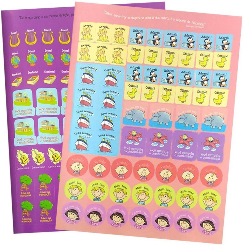 Livro Com Adesivos Incentivo Educadores C/2000 Todolivro - imagem 5