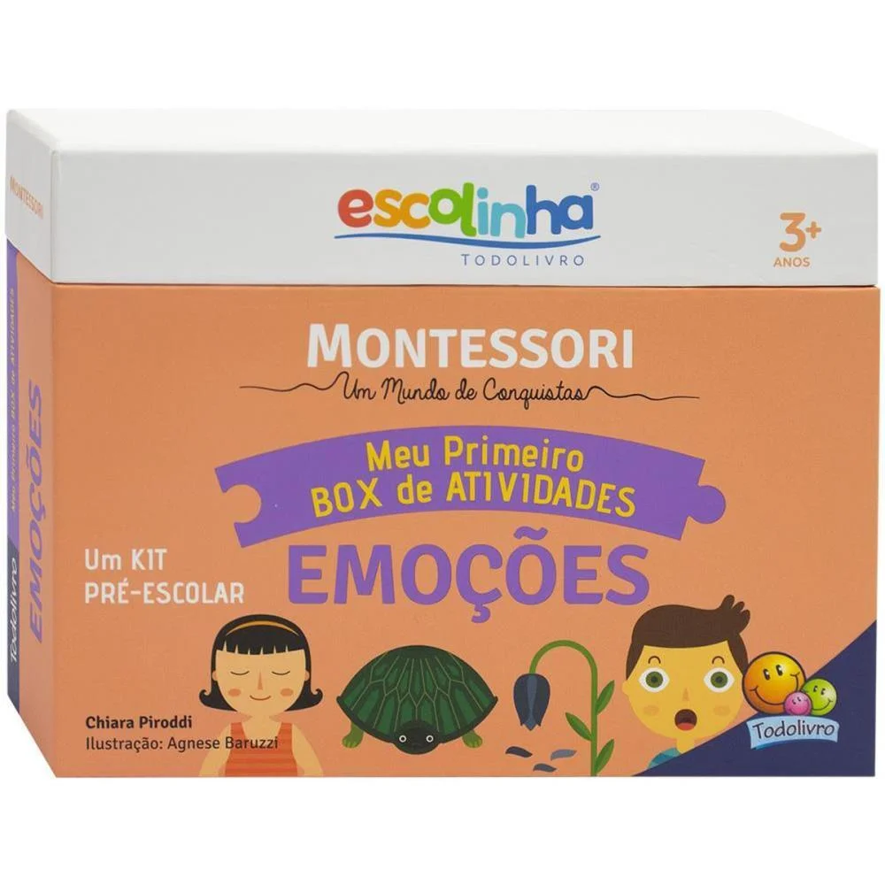 Livro De Atividades Montessori Emocoes Box Todolivro - imagem 5
