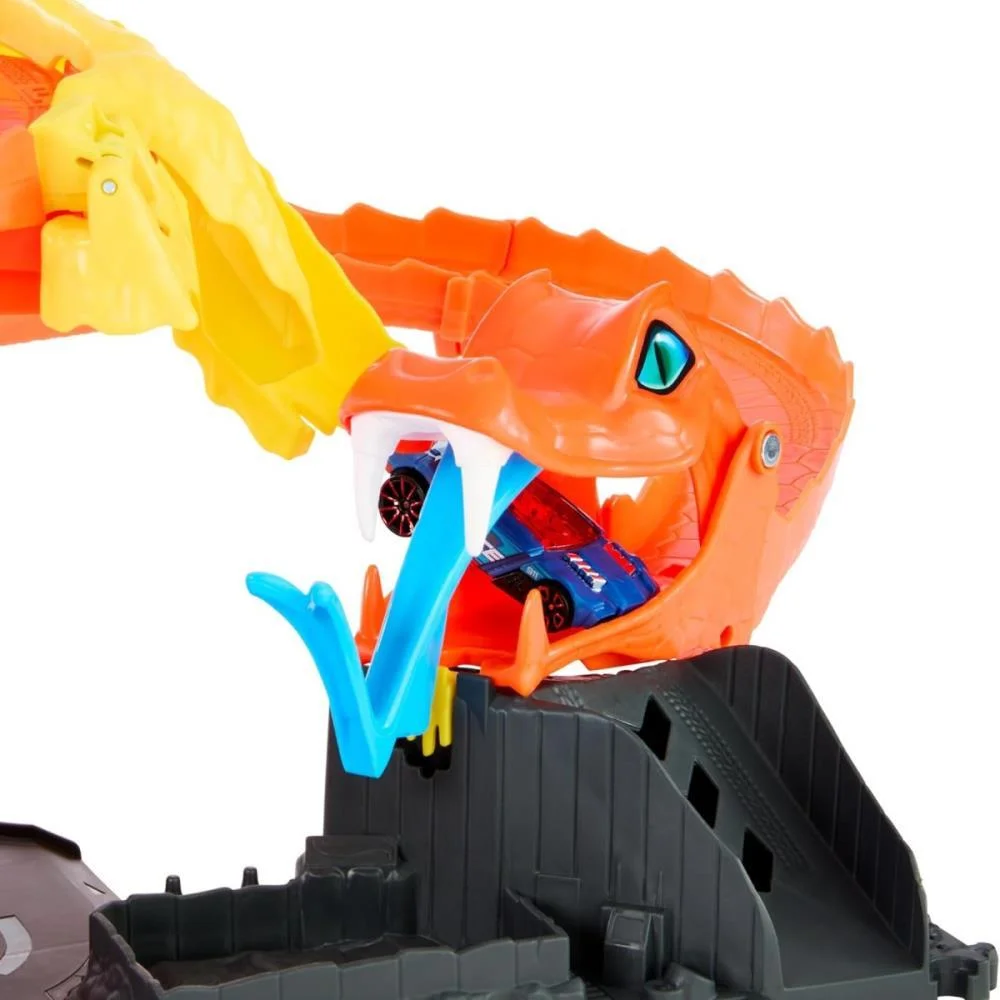 Hot Wheels Pista City Ataque De Cobra Vs Pizzaria Mattel - imagem 7