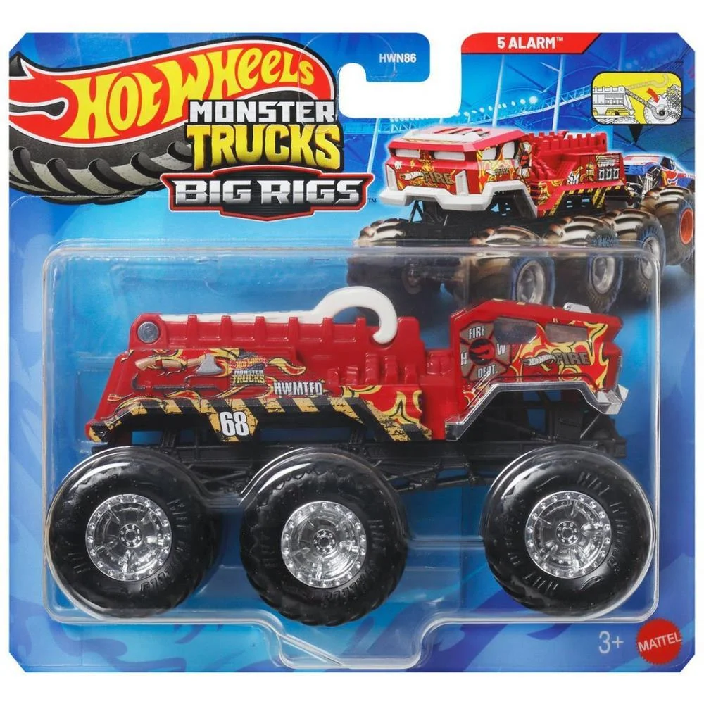Hot Wheels Monster Trucks Caminhoes Reboque 1:64 (S) Mattel - imagem 14