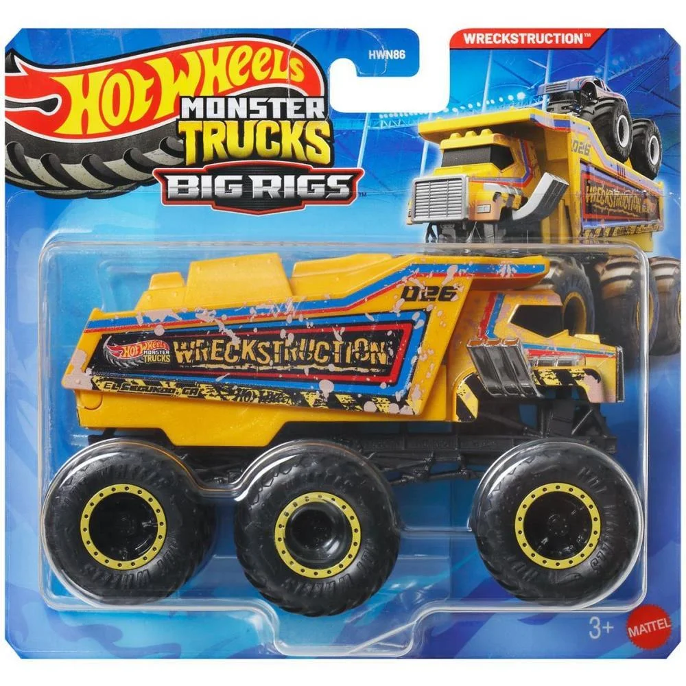 Hot Wheels Monster Trucks Caminhoes Reboque 1:64 (S) Mattel - imagem 17